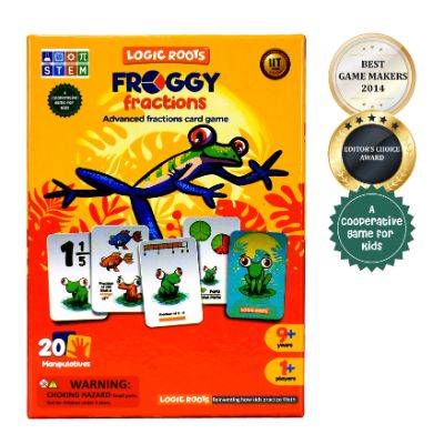 Froggy Fractions - Fractions Card Game