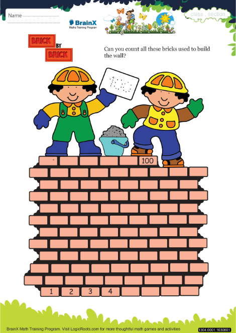 Brick By Brick worksheet