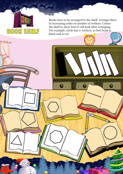 Book Shelf worksheet