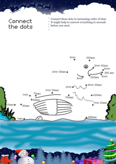 Connect The Dots Duck worksheet