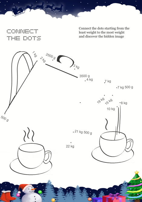 Connect The Dots Kettle worksheet