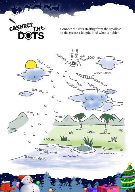 Connect The Dots Monster worksheet