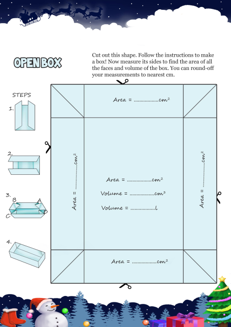 Open Box worksheet