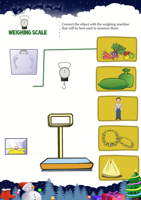 Weighing Scale worksheet