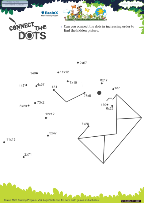 Connect The Dots Pigeon worksheet