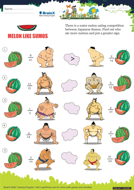 Melon Like Sumos worksheet