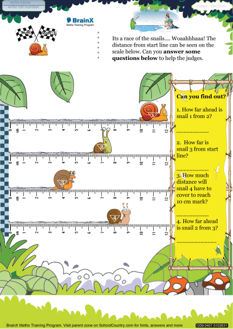 The race Math Worksheet for Grade 4 | Free & Printable Worksheets