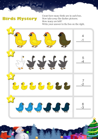 Birds Mystery worksheet