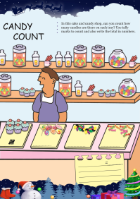 Candy Count worksheet