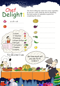 Chef Delight 1 worksheet