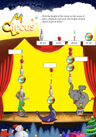 Cm Circus worksheet