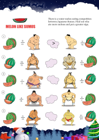 Melon Like Sumos worksheet