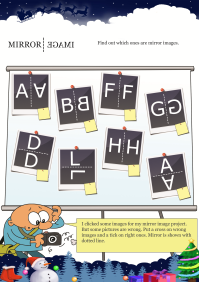 Mirror Image worksheet