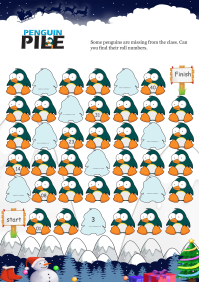 Penguin Pile worksheet