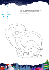 Picture In Picture Tortoise worksheet