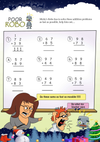 Poor Robo worksheet