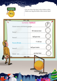 School Bell worksheet