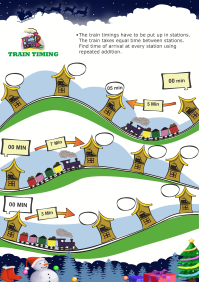 Train Timing worksheet