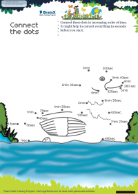 Connect The Dots Duck worksheet