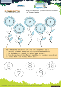 Flower Decor worksheet