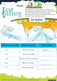 Ice Valley worksheet