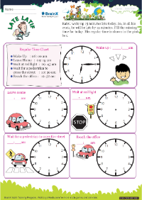 free 3rd grade time math worksheets for kids