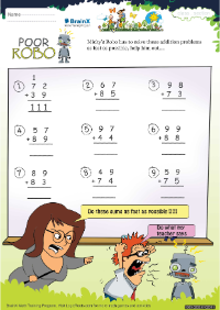 Poor Robo worksheet